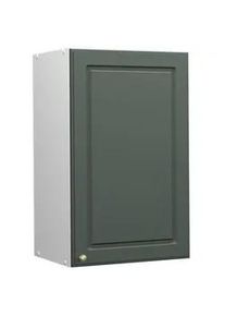 VICCO Badschrank Fame-Line Grün-Gold Landhaus 45 x 72 cm , Grün, Weiß , Holzwerkstoff , Rechteckig , 45x72x34.1 cm , Badezimmer, Badezimmerschränke, Hängeschränke