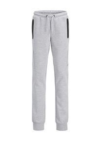 Jack & Jones Jack & Jones Junior, Drenge, Bukser, Lysegrå / Sort, Størrelse 152