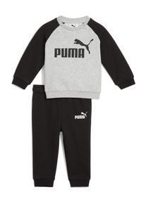 Puma, Drenge, Joggingdragt 'Essentials', Grå / Sort / Hvid, Størrelse 74