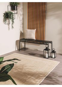benuta Nest In- & Outdoor Rug Cleo Cream/Beige 120x170 cm - Modern Short Pile Rugs for Every Room