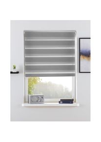 my home , Doppelrollo »MARANO« Lichtschutz Sichtschutz Verdunkelung ohne Bohren freihängend Fixmaß, Bestseller mit über 6500...