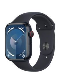 Apple , Smartwatch »Watch Series 9 Aluminium« (4,5 cm / 1,77 ′′) Watch OS 10 , Mitternacht , Systemvoraussetzung: Vorhandenes iPhone