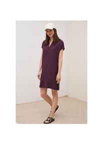 Cecil , Hemdblusenkleid Ohne Taschen Sommerkleid in feiner Struktur-Qualität , mulberry red , N-Gr , L (42) -N-Gr , L (42) , Knielanges Kleid von...