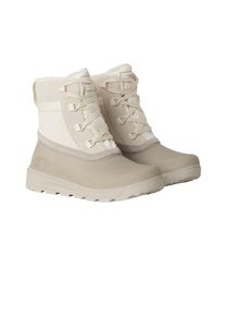The North Face, Damen, Winterstiefel &raquo;W SHELLISTA V SHORTY WP&laquo; Winterschuhe, Winterboots, Snowboots, wasserdicht, WHITE DUNE/SOAPSTONE, 37,5, WHITE 