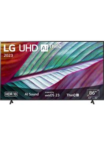 LG , LCD-LED Fernseher »86UR78006LB« 217 cm/86 ′′ Smart-TV UHD, α5 Gen6 4K AI-Prozessor, HDR10,AI Sound, AI Brightness Control , schwarz ,...