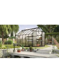 Vitavia, Gew&auml;chshaus &raquo;Uranus 9900&laquo;, schwarz, B/H/T: 254 cm x 379 cm, schwarz