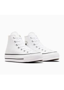 Converse , Sneaker »CHUCK TAYLOR ALL STAR LIFT PLATFORM CANVAS« , WHITE/BLACK/WHITE , 37,5 , 37,5 , Cooler Sneaker von Converse mit Schnürung