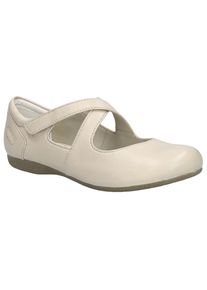 Josef Seibel , Riemchenballerina »Fiona 72« , Spangenschuh, Halbschuh, Festtagsschuh mit Klettverschluss , creme , 41 , 41 , Eleganter Ballerina...