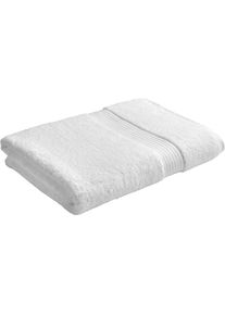 Christy, Badet&uuml;cher &raquo;SUPREME&laquo; Premium-Badet&uuml;cher in Luxusqualit&auml;t, 650g/m&sup2;, 90x165cm, 2er Set, white, Walkfrottier, Obermaterial: 100% Baumwolle, B/L: