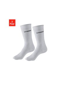Copenhagen Studios , Basicsocken Packung, 2 Paar tlg. gerippt, mit wärmender Wolle , 2x grau meliert , 35-38 , 35-38 , Gerippte Socken mit...