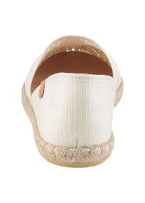 VERBENAS, Damen, Espadrille &raquo;Carmen Crochet-Lino Paris&laquo; , Slipper, Sommerschuh, Strandschuh im H&auml;kel-Look, creme, 38, creme, Im angesagtem H&auml;kel-Look