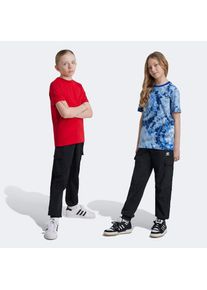 adidas originals, Unisex, Sporthose &raquo;CARGO PANTS&laquo;, Black, N-Gr, 158 -N-Gr, Black, Diese gewebte Cargohose f&uuml;r Kinder und Teens ist mit recycelten 