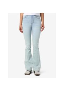 Noisy may , Bootcut-Jeans »NMSALLIE HW SKINNY FLAR VI515LB FWD NOOS« , Light Blue Denim , Länge 32 , 27 -Länge 32 , 27 , FlaredJeans von Noisy may