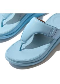 fitflop, Damen, Zehentrenner &raquo;F-MODE GO&laquo; , Sandale mit d&auml;mpfender MICROWOBBLEBOARD Technologie, hellblau, 40, hellblau, Dianette mit T-Strap und 