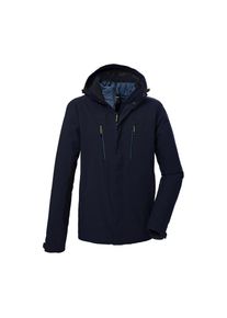 Killtec , Damen , 3-in-1-Funktionsjacke »KOW 18 MN JCKT« 3 in 1 Funktionsjacke, 100% wasser- und winddicht, abnehmbare Kapuze , navy , L , L , 3 in...