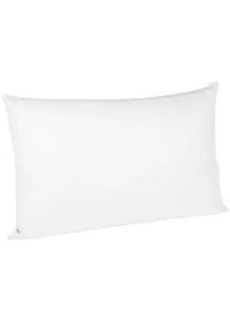 Fleuresse Polsterbezug , Weiß , Textil , Uni , 50x70 cm , Textiles Vertrauen - Oeko-Tex® , atmungsaktiv, hautfreundlich, saugfähig , Heimtextilien, Bezüge, Polsterbezüge