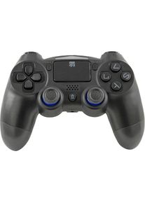 XTREME Wireless BT Controller Schwarz 3,5 mm Analog/Digital Gamepad PlayStation 4 (PS4), Gaming Controller, Schwarz