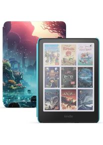Amazon Kindle Colorsoft Kids Fantasy River - (2025) 16GB (7", 16 GB, Fantasy River), eReader, Mehrfarbig