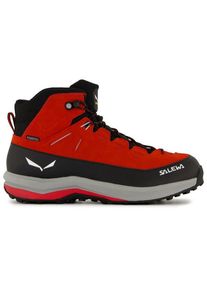 Salewa Kid's MTN Trainer 2 Mid PTX Walking boots Kids (34, red/black)