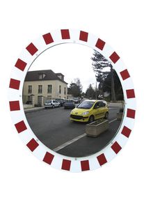 Specchio di sicurezza in acciaio inox Vialux