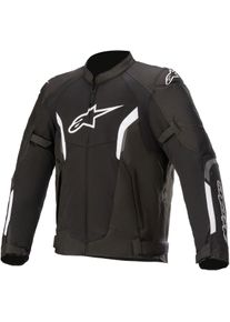 Alpinestars AST V2 Air, kurtka tekstylna , kolor: Czarny/Biały , rozmiar: XL