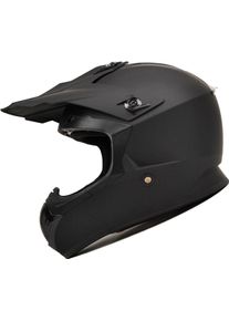 Vito Tivoli Solid, motocross helmet , color: Matt-Black , size: S