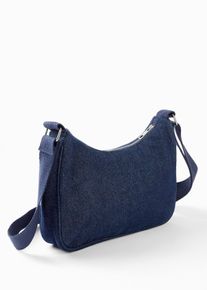 bonprix Mujer, Bolso de estilo bandolera, azul, 0