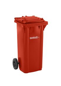 Bidone per rifiuti in plastica DIN EN 840 eurokraft pro