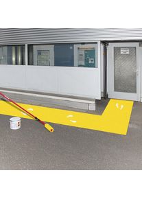 Moravia Verf voor buitenmarkering, inhoud 5 l, verkeersgeel RAL 1023
