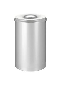 Cestino di sicurezza per carta, acciaio, autoestinguente - kaiserkraft