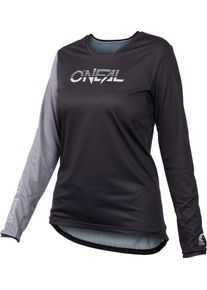 O Neal ONeal Element FR Hybrid S23, mulheres de jersey , cor: Preto/Cinzento , tamanho: L