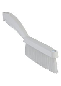 vikan Cepillo de mano con mango corto, extraduro, estrecho, UE 10 unid., blanco