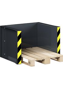 Estación de palets modelo RPS, para europalets 5, gris antracita