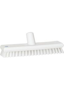 Schrubber mit Wasserdurchlauf, extrahart, VE 10 Stk, wei&szlig; vikan