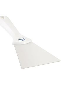 vikan Rascador manual con hoja de acero inoxidable, anchura 100 mm, UE 10 unid., blanco
