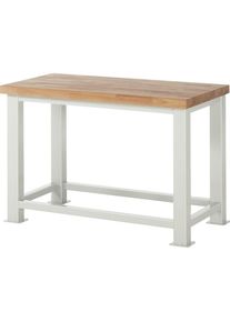 Rau Werkbank voor zware lasten, bladdikte 50 mm, b x d = 1250 x 700 mm