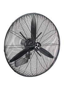 Industrie-wandventilator IP44, met propeller, zwart