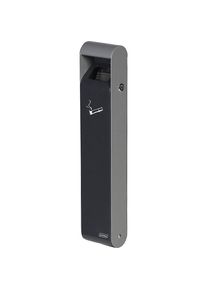 Probbax Design-wandasbak, 3 l, h x b x d = 500 x 100 x 64 mm, grijs