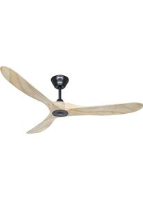 Plafondventilator ECO GENUINO, propellerblad-&Oslash; 1520 mm, naturel / matzwart