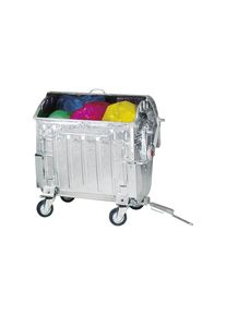 Container per rifiuti in acciaio, DIN EN 840-5/-6 - kaiserkraft
