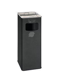 Var Combi-asbak, inhoud 32 l, b x h x d = 260 x 665 x 260 mm, staal, graniet