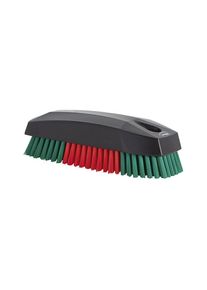 vikan Handborstel/nagelborstel, hard, VE = 15 stuks, zwart