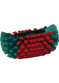 vikan Velgenborstel, met waterdoorvoer, VE = 2 stuks, zacht, zwart