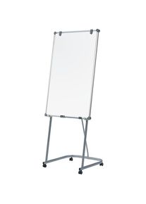 Maul Whiteboard, verrijdbaar, in hoogte verstelbaar, b x h = 750 x 1200 mm