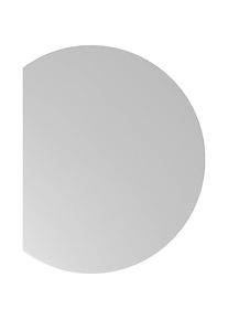 eurokraft pro Aanbouwtafel, gebogen, met in hoogte verstelbare steunpoot, lichtgrijs