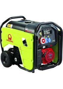 Stromerzeuger Serie SP, Benzin 400/230 V, SP 8000 - Leistung 4 kVA (230 V) / 6,8 kVA (400 V), Handstart, 3,6 / 5,4 kW PRAMAC
