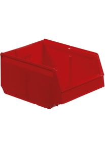 Magazijnbak van polypropyleen, l x b x h = 300 x 230 x 150 mm, VE = 12 st., rood
