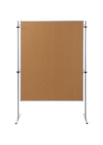 eurokraft basic Functionele scheidingswand, natuurkurk, h x b = 1500 x 1200 mm, VE = 1 stuk