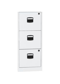 Hängeregistraturschrank PFA, 3 Schübe, verkehrsweiß Bisley