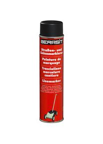 Verfmarkeringswagen BASIC, wielenset met 1 verfblik geel en 12 extra verfblikken, zwart